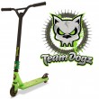 Team Dogz ® Pro Push Kick Stunt Scooter Green