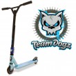 Team Dogz ® Pro Push Kick Stunt Scooter Blue