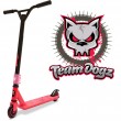 Team Dogz ® Pro Push Kick Stunt Scooter Roman Red