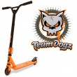 Team Dogz ® Pro Push Kick Stunt Scooter Orange